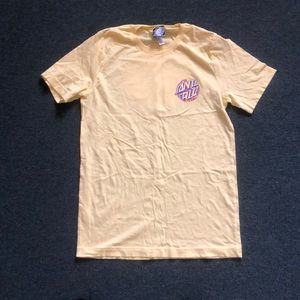 Yellow Santa Cruz Small T-shirt